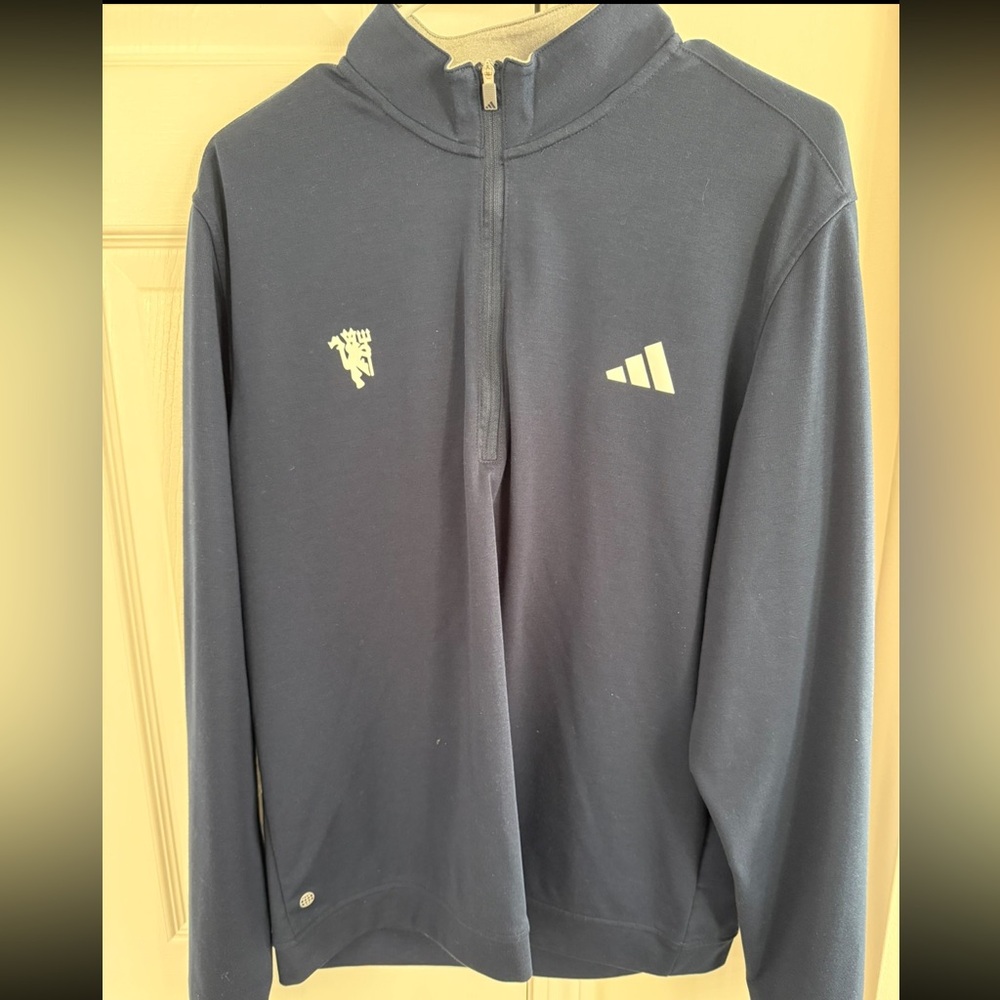 Manchester United Adidas Quarter Zip